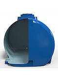 Ємність Europlast 3000 л для ДП, ПММ, добрив горизонтальна 186*150*152 см синя (інді), фото 3