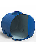 Ємність Europlast 3000 л для ДП, ПММ, добрив горизонтальна 186*150*152 см синя (інді), фото 4