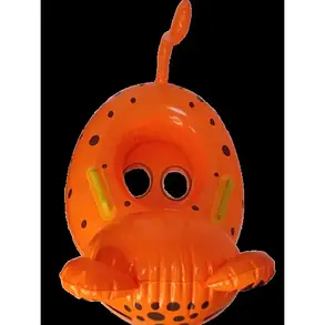 Надувний круг із сидінням у формі тигра з ручками безпеки 60СМ*46СМ, фото 2