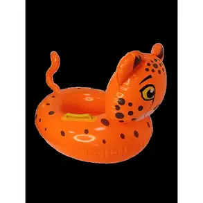 Надувний круг із сидінням у формі тигра з ручками безпеки 60СМ*46СМ, фото 3