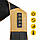 Накидка-масажер 4FIZJO Shiatsu Ultra+ для шиї та спини, акумуляторний 4FJ0566 Black/Gold, фото 6