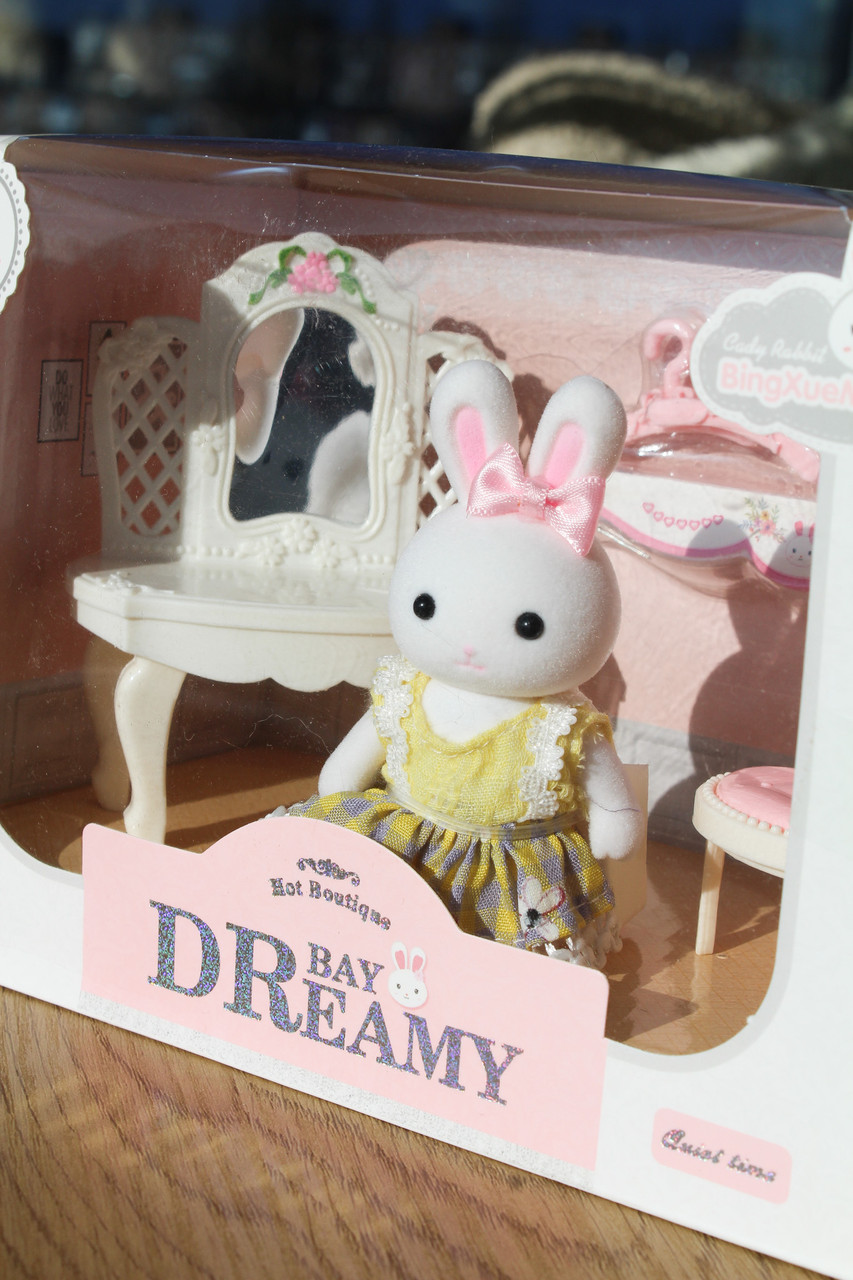 Лялькова мебель з зайчиками 6621, Трюмо, фото 1