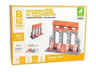Конструктор з міні-цеглинок BLOCKY Римська Арка Strateg