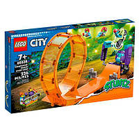 Конструктор LEGO City Stuntz Трюковая петля Сокрушительный шимпанзе 226 деталей (60338)