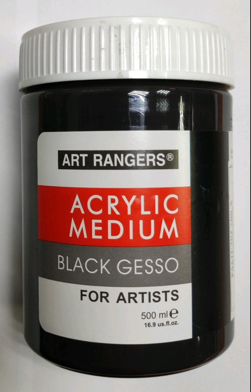 Грунт ЧОРНИЙ, акриловий, художній, Art Rangers 500ml. PA61C303.500.A