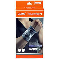 Фиксатор запястья WRIST SUPPORT LiveUp LS5672-LXL, серый/белый, L/XL, Time Toys