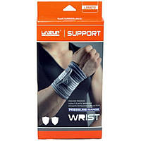 Фиксатор запястья WRIST SUPPORT LiveUp LS5672-SM, серый/белый, S/M, Time Toys