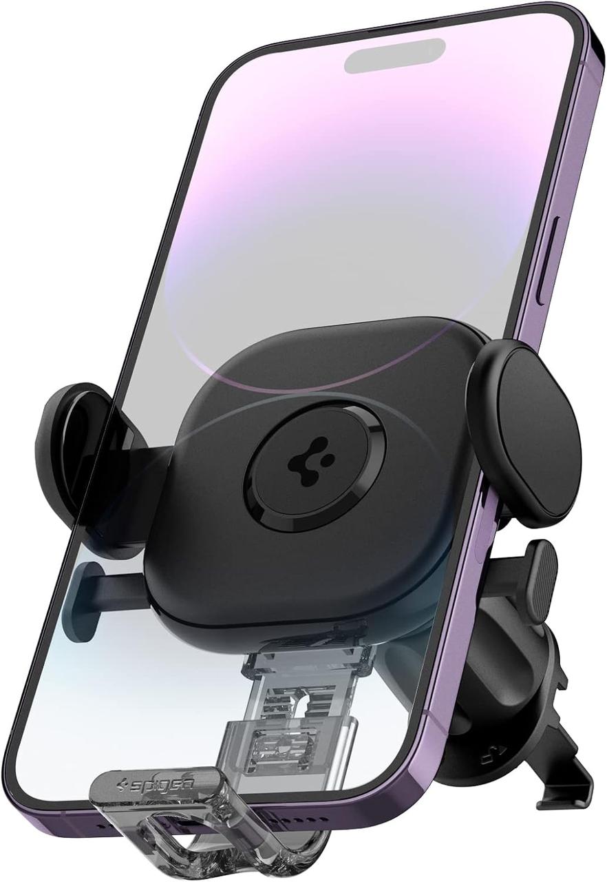 Автотримач Spigen OneTap UTS12 Universal AirVent, Black (ACP05507)