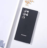Чехол-бампер Silicone cover с микрофиброй для Galaxy S22 Ultra (SM-S908B)
