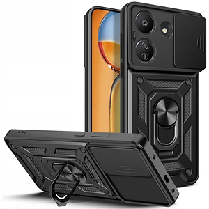 Чохол-накладка Armor Magnet CamShield для Xiaomi Redmi 13C/Poco C65 - Black