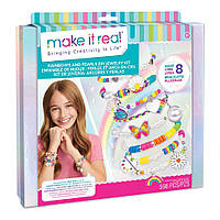 Набор для создания шарм-браслетов "Цветовая жемчужина" Make it Real MR1729 с подвесками, Land of Toys