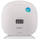 Лампа для манікюру SUN 4S UV + LED 48W, рожево-біла, фото 2