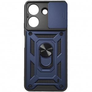 Чохол-накладка Armor Magnet CamShield для Xiaomi Redmi 13C/Poco C65 - Dark Blue