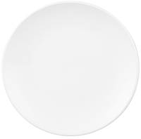 Тарелка десертная Ardesto Lucca White, 19см, керамика, белый (AR2919WM)