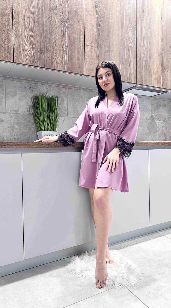 Жіночий халат для дому з тканини софт.