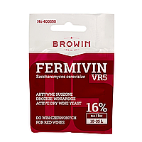 Дрожжи для виноградных напитков Fermivin VR5 7г. 400350 Browin (оригинал)