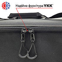 Термосумка для кейтерингу 60х40х30 см 72 л Чорна 604030, фото 6