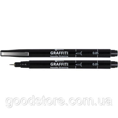 Лайнер Optima GRAFFITI 0,5 мм black (O16411)