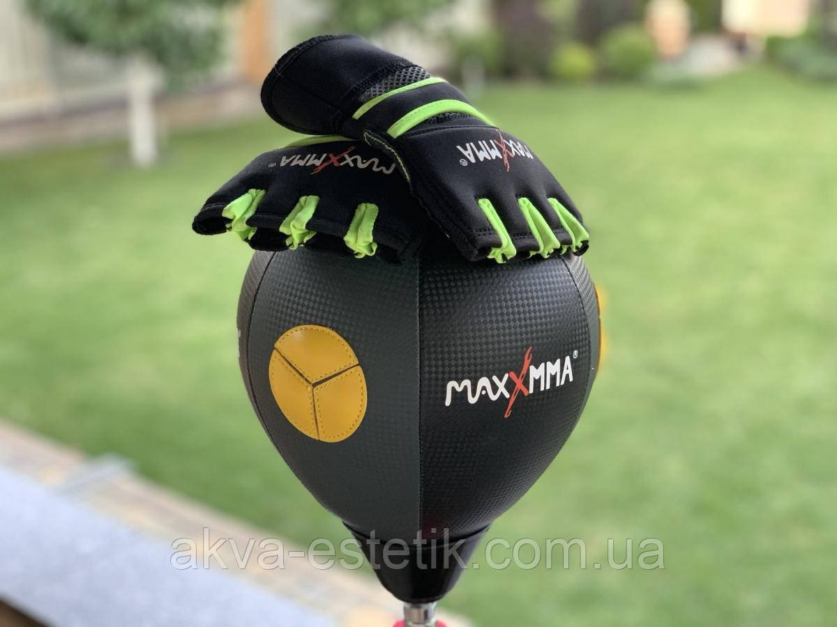 Груша для бокса скоростная напольная водоналивная с перчатками MAXXMMA RAB02-А - фото 2 - id-p2096198633