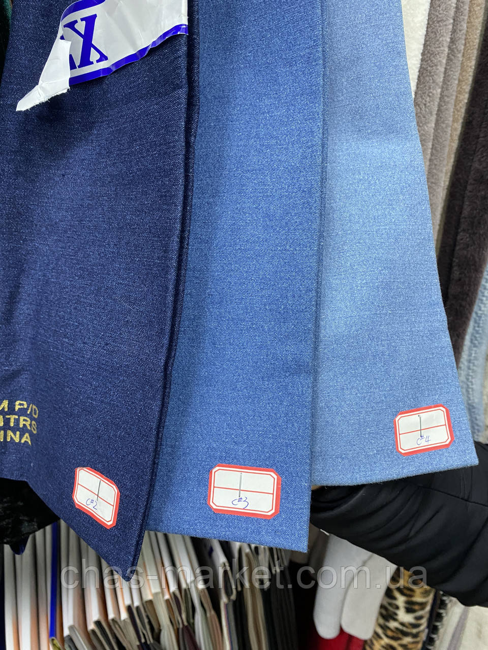 ДЖІНС СТРЕЙЧ ТЕМНО СИНІЙ
