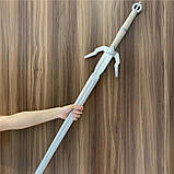 Меч Цирі "Ластівка" 105 см ПВХ пластик ( м'який та гнучкий), фото 4