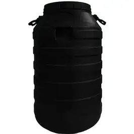 Бочки бідони пластикові технічні чорні.