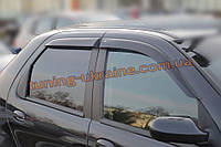 Дефлекторы окон (ветровики) COBRA-Tuning на FIAT ALBEA Sedan 2003-2012