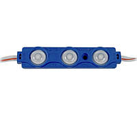 LED-модуль с линзой MTK-5730-3Led-G-1,5W синий