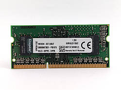 Оперативна пам'ять для ноутбука SODIMM Kingston DDR3L 2Gb 1600MHz PC3L-12800S (KVR16LS11S6/2) Б/В