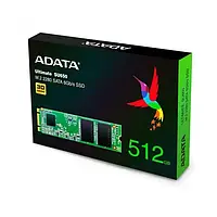 Жесткий диск внутренний SSD ADATA Ultimate SU652 ASU650NS38-512GT-C SSD 512GB M.2 SATA