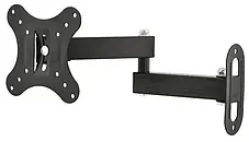 Кріплення для Телевізора 101A, Кронштейн Настінний Поворотно-Наклонний 14-27 Дюймів, фото 3