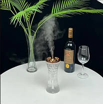 Кришталева лампа зі зволожувачем повітря Xiaomanyo humidifier і сенсорним управлінням, Настільний нічник, фото 4