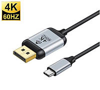 Кабель Type-C - DisplayPort 4K 60 Hz 1.8м Type-C DP