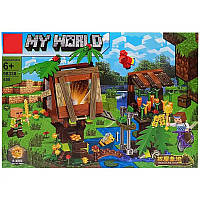 Конструктор Блочный MINECRAFT My World 458 деталей 98338