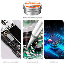 Флюс-паста Amaoe M58-N / на основі каніфолі високого очищення 50 гр., фото 3