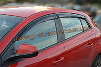 Дефлекторы окон (ветровики) COBRA-Tuning на FIAT BRAVO Hatchback 2007-13