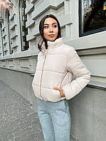 Куртка женская Демисезонная Ткань плащевка Канада Утеплитель силикон 150 Размер Xs-S(42-44), M-L (46-48)