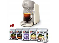 Капсульная кофемашина Bosch TAS16B2 Finesse 3.3 бар бежевая