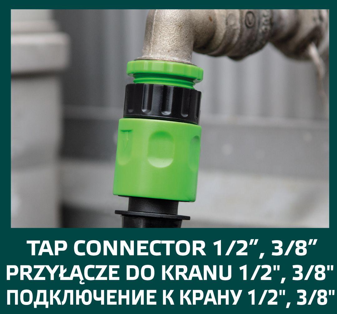 Набір зі шлангом, який розтягується Verto 15G890, фото 1