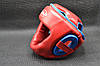 Боксерський шолом KAPUR червоний  М (K5004), фото 6