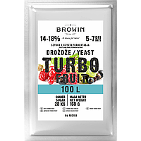 Виноградные дрожжи Browin Turbo Fruit 160г. 100л.