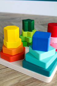 Сортер Геометричні фігури 36801 4FUN Game Club Wood