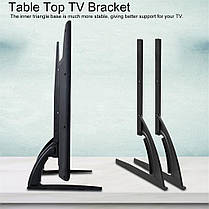 Настільний кронштейн 26-37 inches, універсальні ніжки для телевізора HQ-007, Підставка для телевізора, фото 3