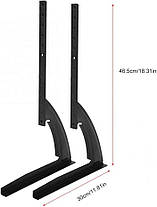 Настільний кронштейн 26-37 inches, універсальні ніжки для телевізора HQ-007, Підставка для телевізора, фото 4