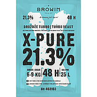 Турбо дрожжи Browin X-Pure 21.3% 48часов - 135г.