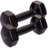 Гантелі вінілові Dumbbells Beauty 2x3 кг для фітнесу, аеробіки, тренування (TA-2777-3)