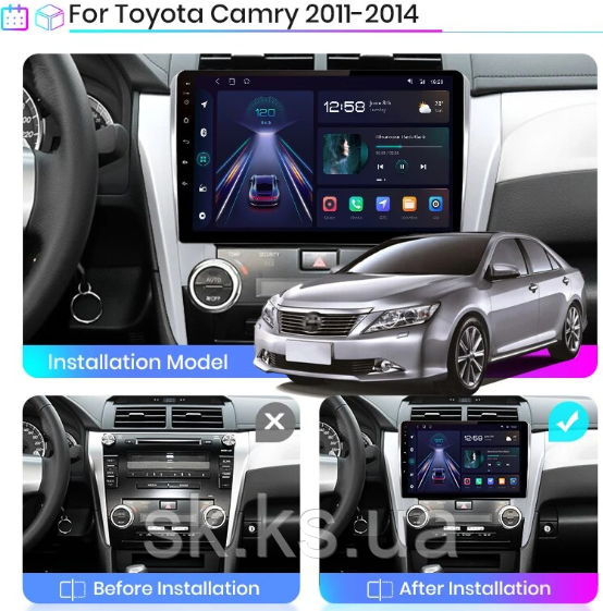 Junsun 4G Android магнітолу для Toyota Camry 8 50 55 2011-2014