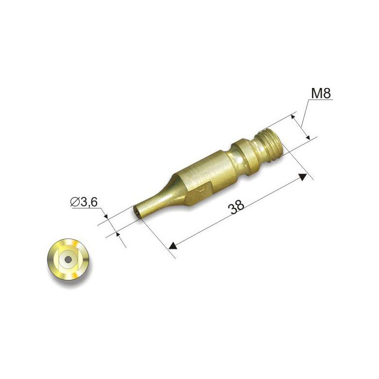 Мундштук внутрішній №1 для різаків Р1П 142П, 149П, фото 1