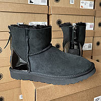 Ugg Mini ZIP Black Lacquer 36