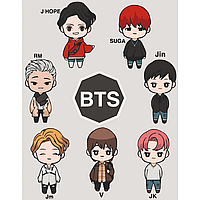 Картина по номерам LOL BTS 40*50 см ArtCraft 10275-AC